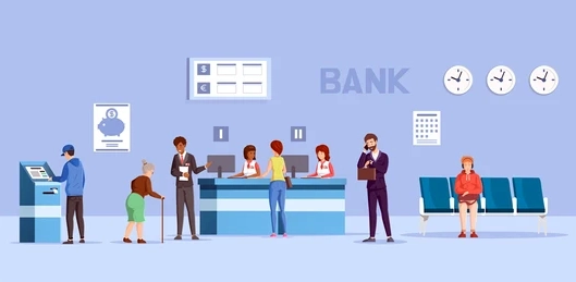 Queue Management System in Bank