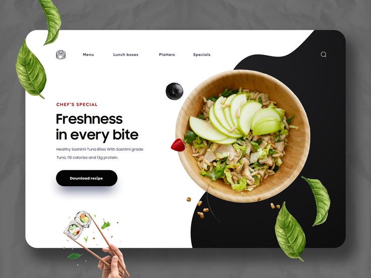 Food-Website-Design