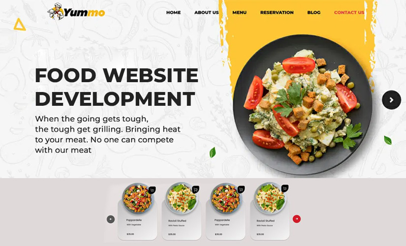 Food-Website-Development