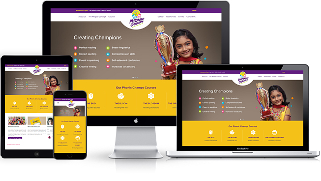 Educational Website Development 