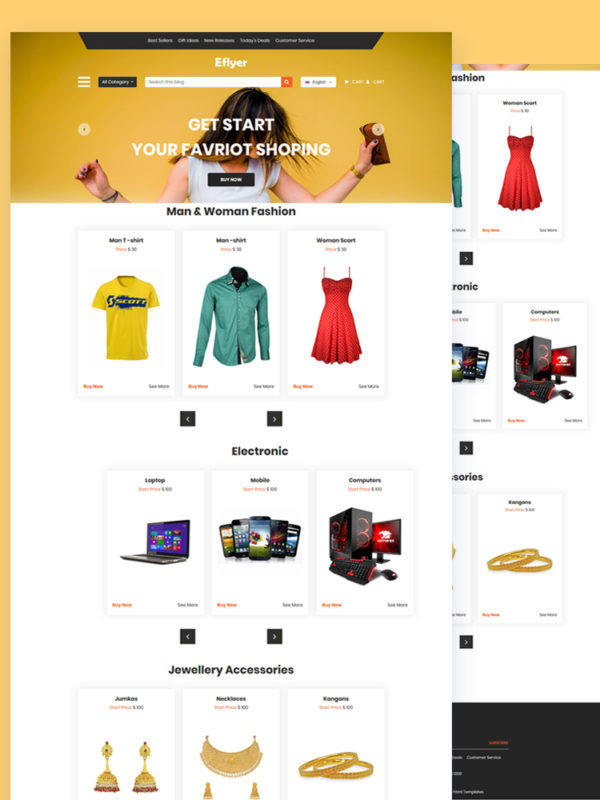 ecommerce website development