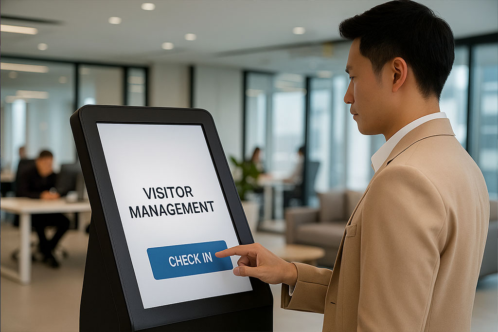 How Visitor Management System Software Enhances Office Security and Efficiency